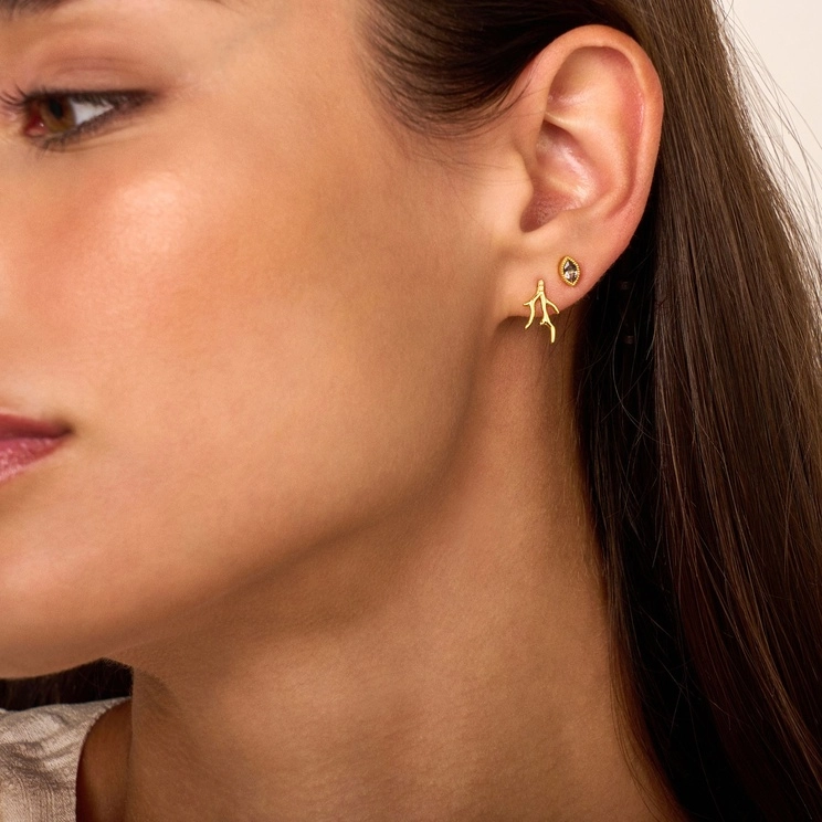 Twiggy Blue (Single) Stud