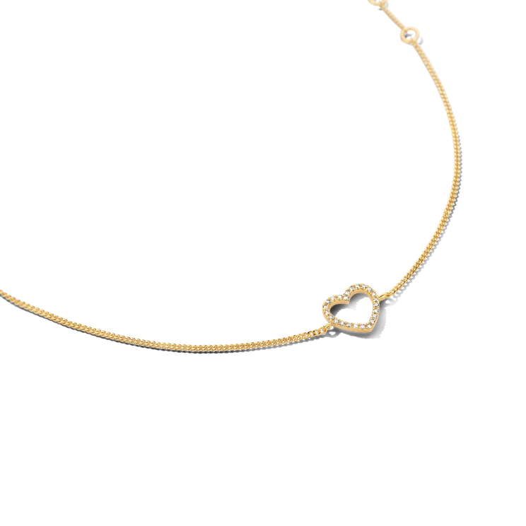 Heart Chain Bracelet