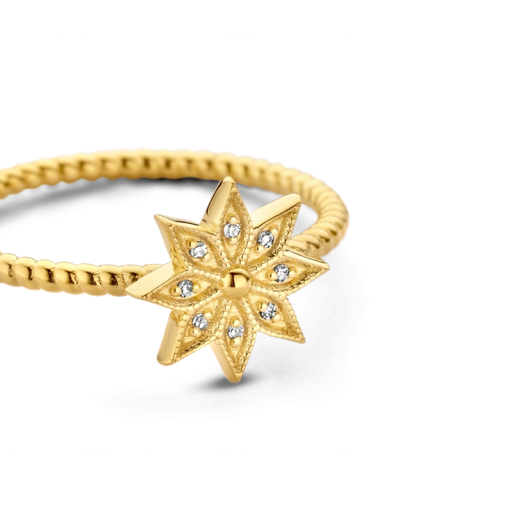 Snow Flower Ring