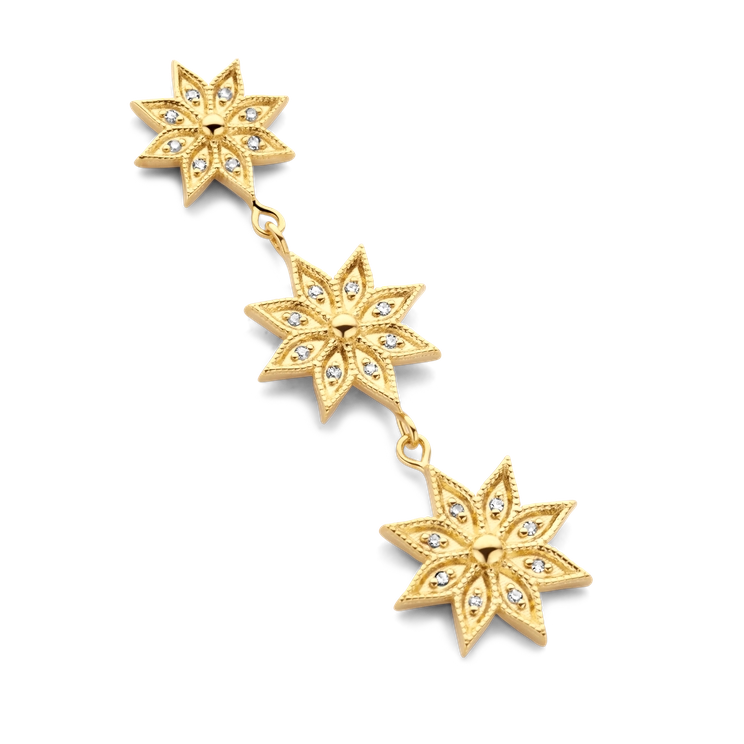 Snow Flower Earrings