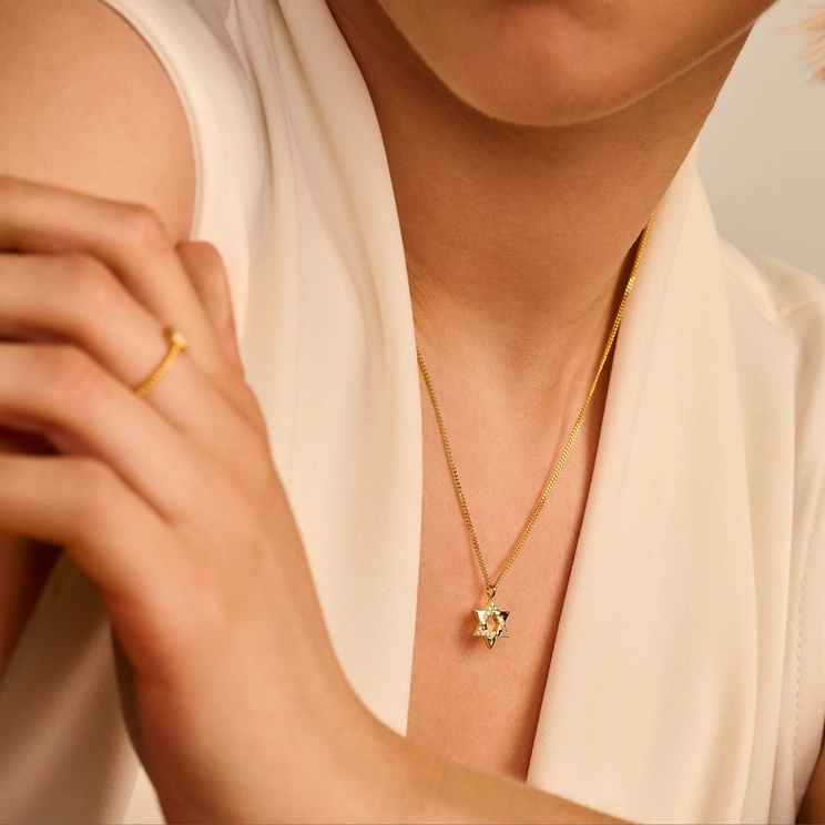 David Star Necklace
