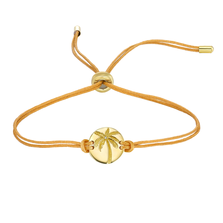 Embrace Palm Tree Cord Bracelet