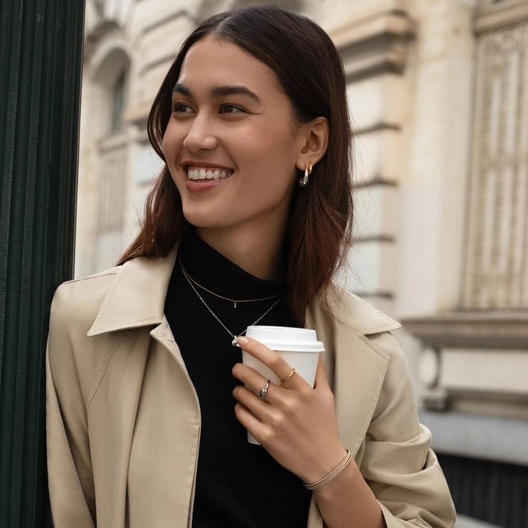 Honey Drip Small Hoops