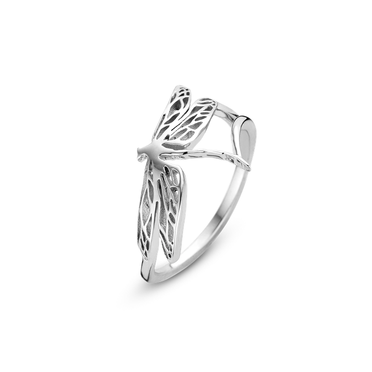 Dragonfly Silver Ring