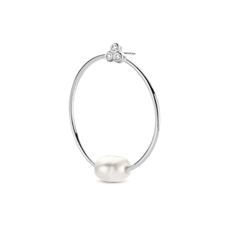 Nacré (Single) Hoop