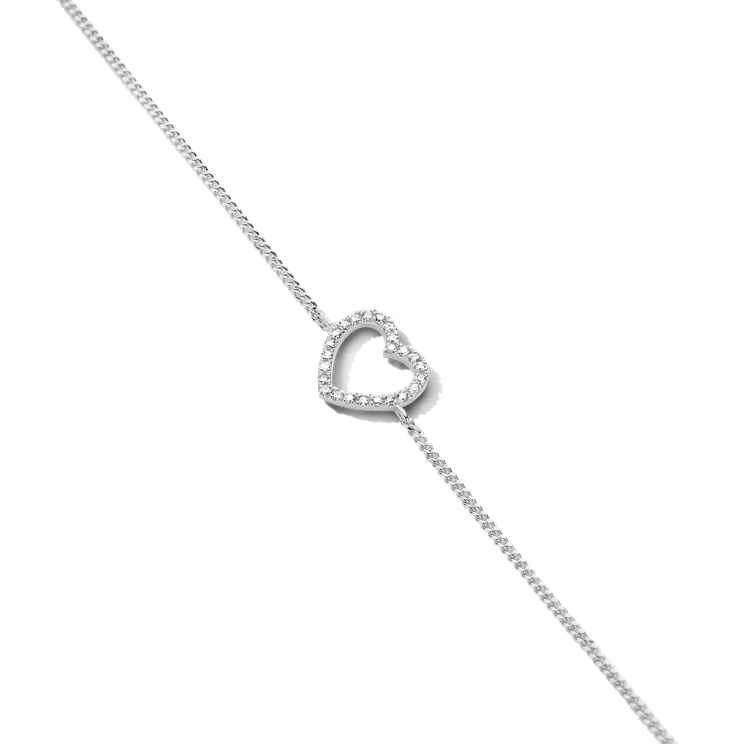 Heart Chain Bracelet