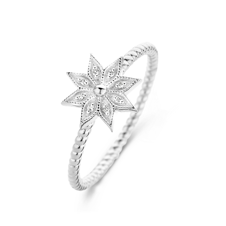 Snow Flower Ring