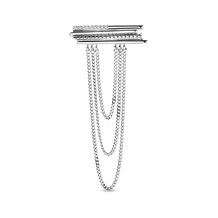 Trapeze Brooch