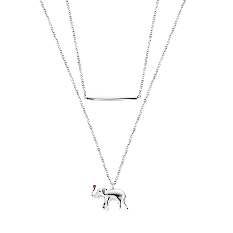 Trapeze Double Necklace