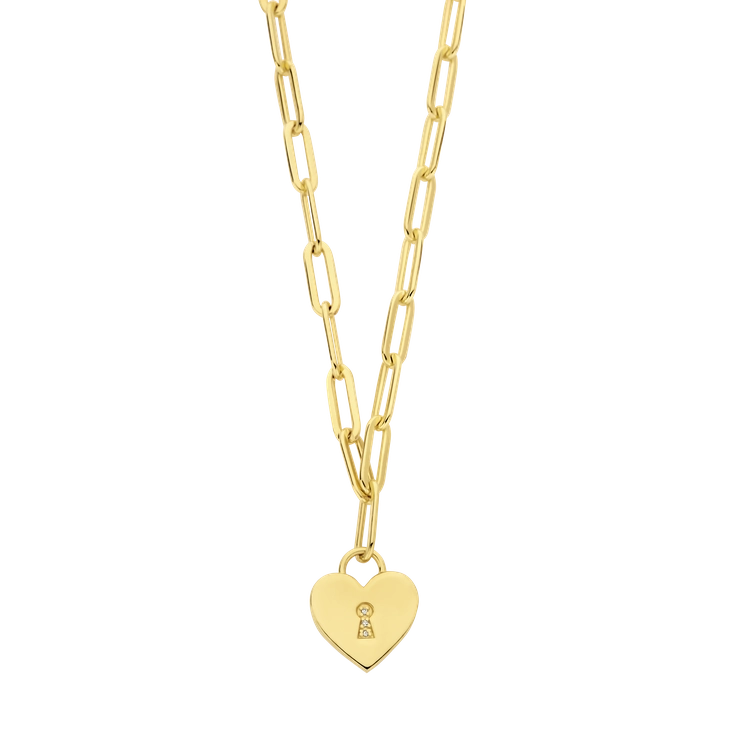 Heart Lock Necklace