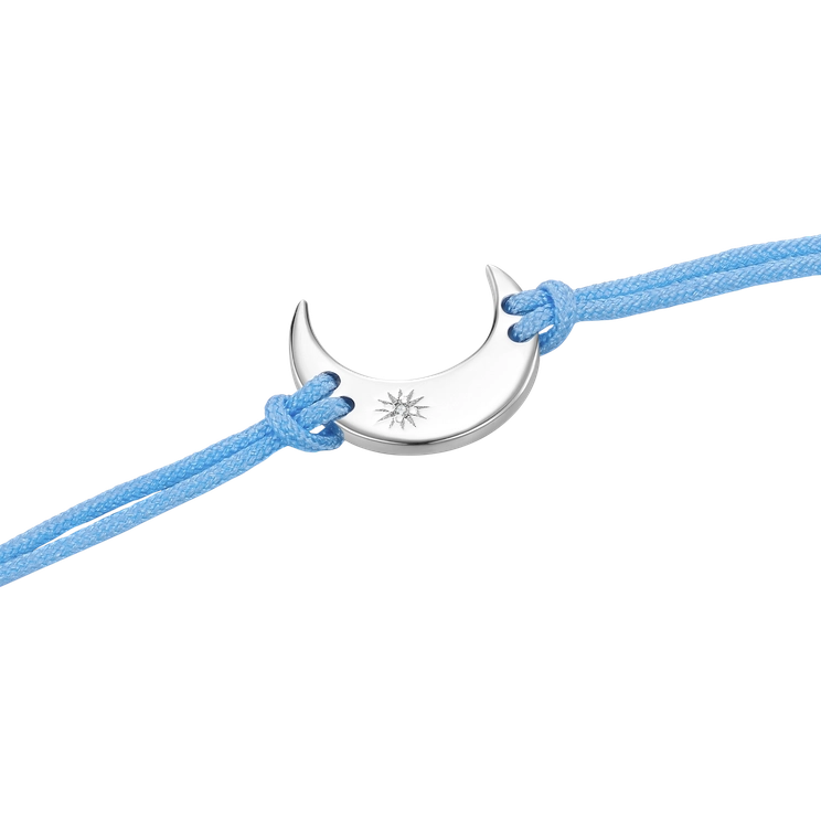 Embrace Moon Cord Bracelet