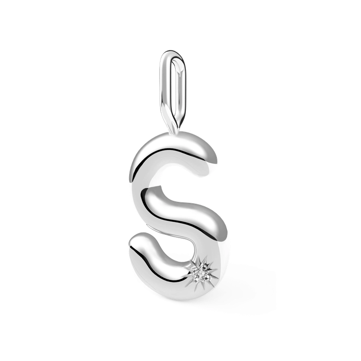 S diamond initial charm