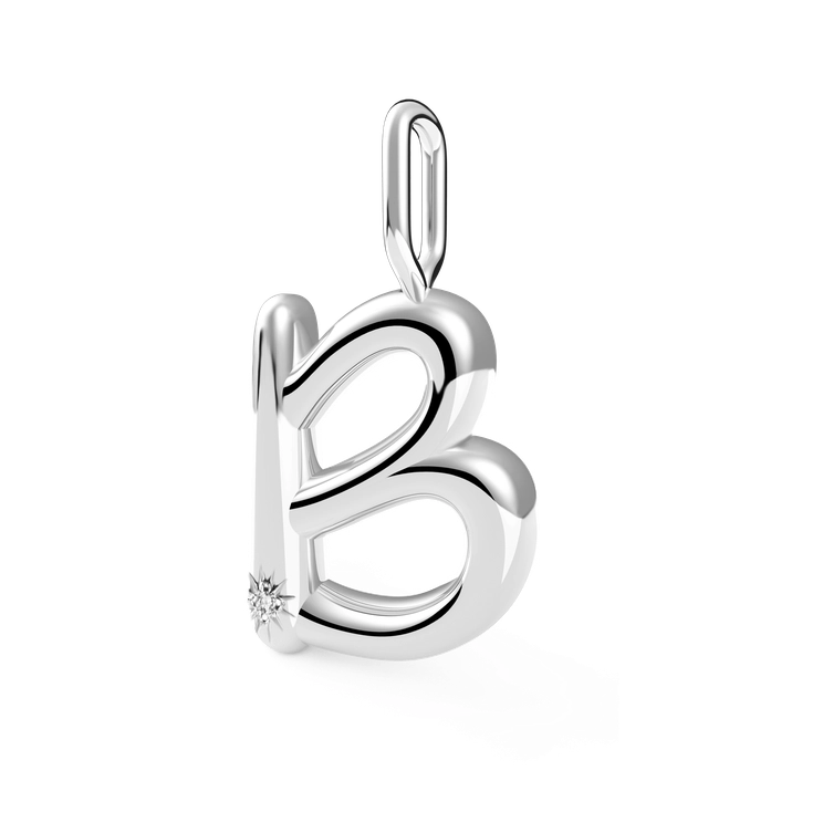 B diamond initial charm