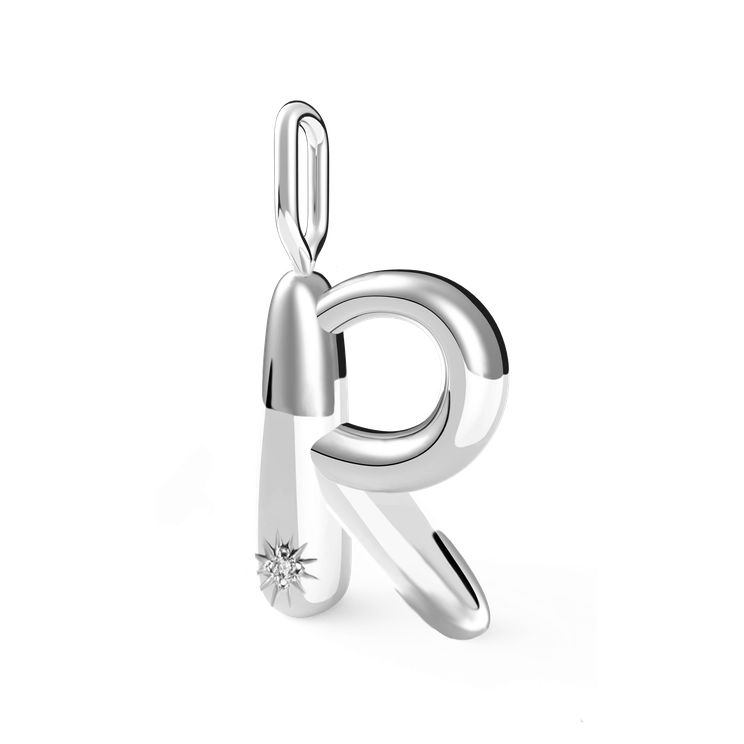 R diamond initial charm