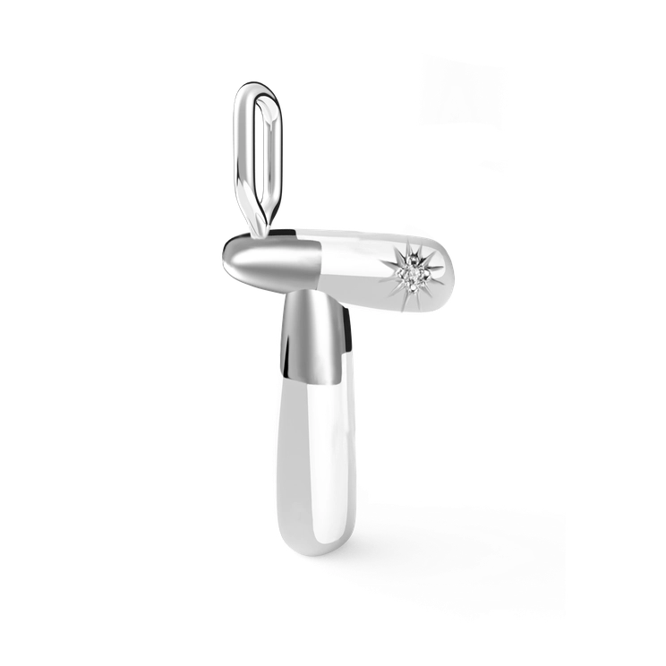 T diamond initial charm