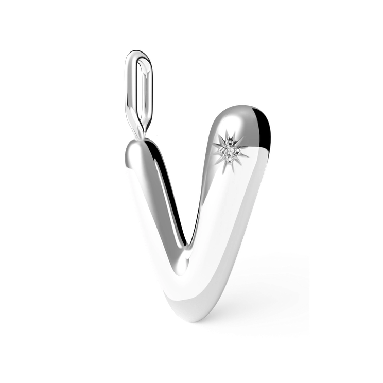 V diamond initial charm